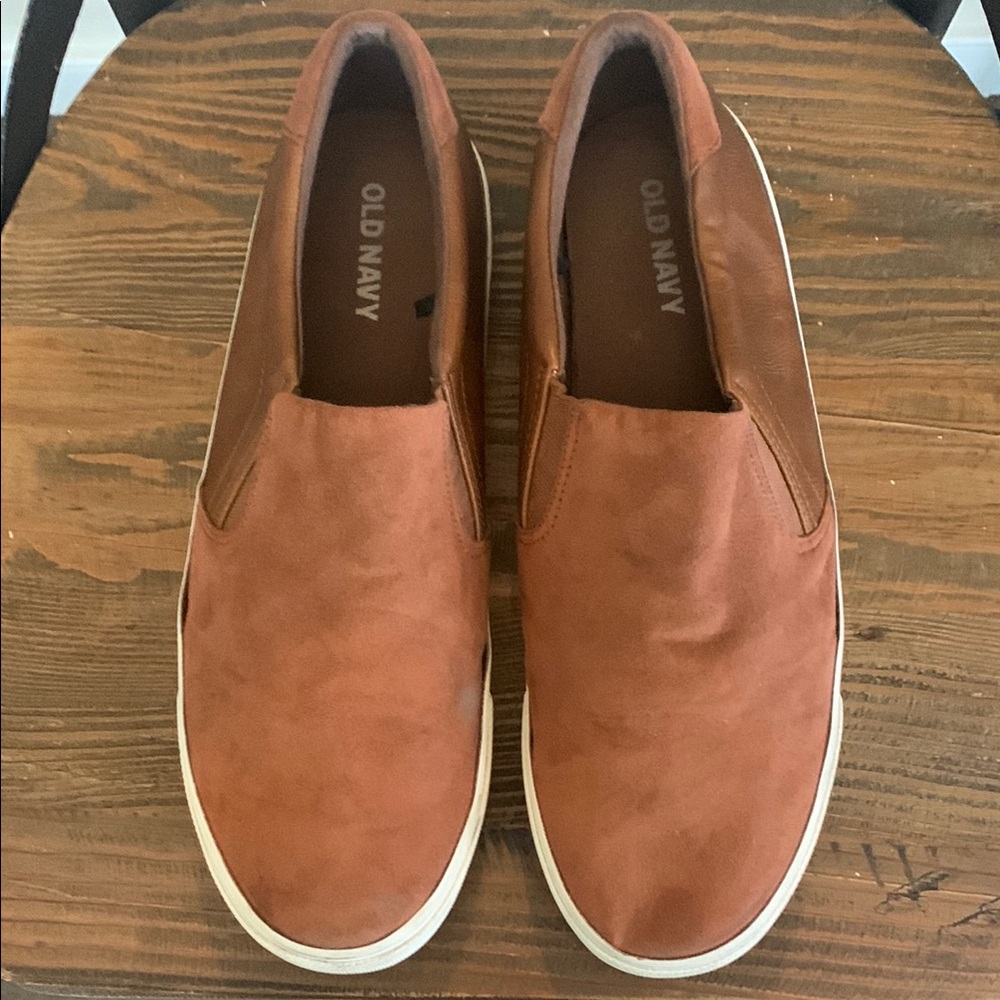 Old Navy Brown Slip-On Loafers